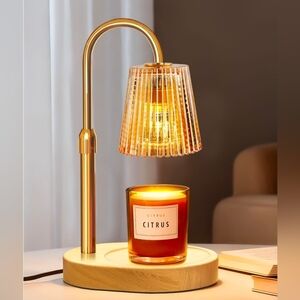 Electric Wax Melts Warmer Candle Warmer Lamp with Timer Dimmer Adjustable Height